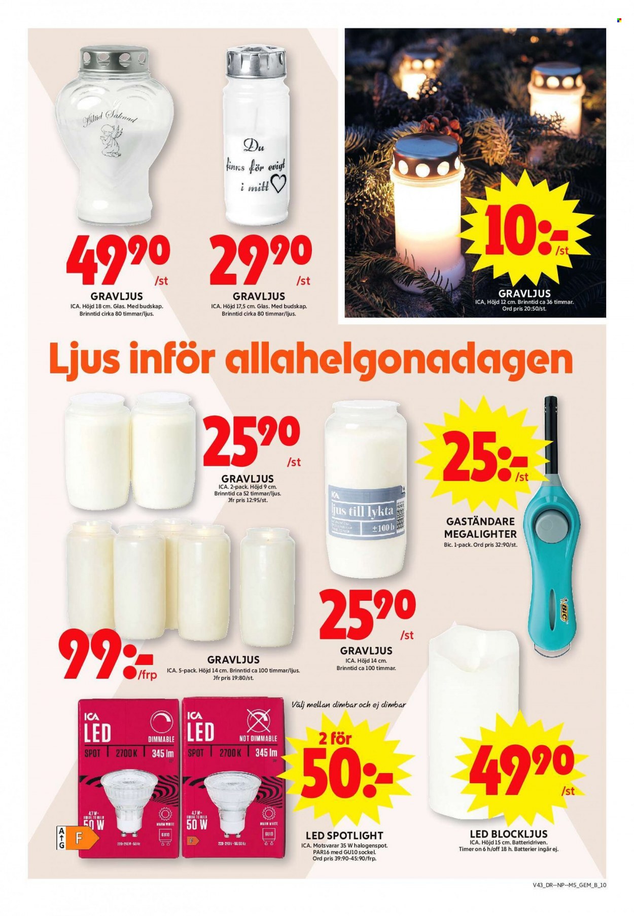 ICA reklamblad - 23/10 2023 - 29/10 2023. Sida 14