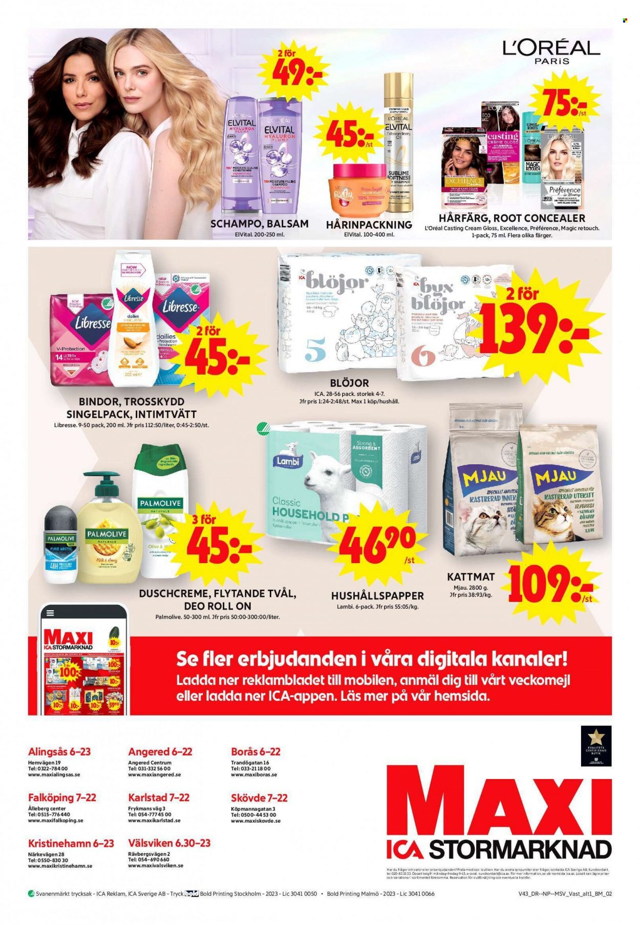 ICA reklamblad - 23/10 2023 - 29/10 2023. Sida 18