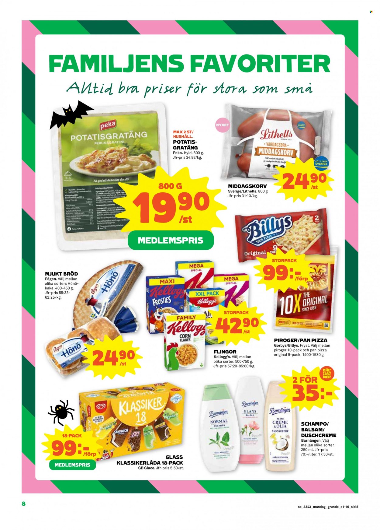 Coop reklamblad - 23/10 2023 - 29/10 2023. Sida 8