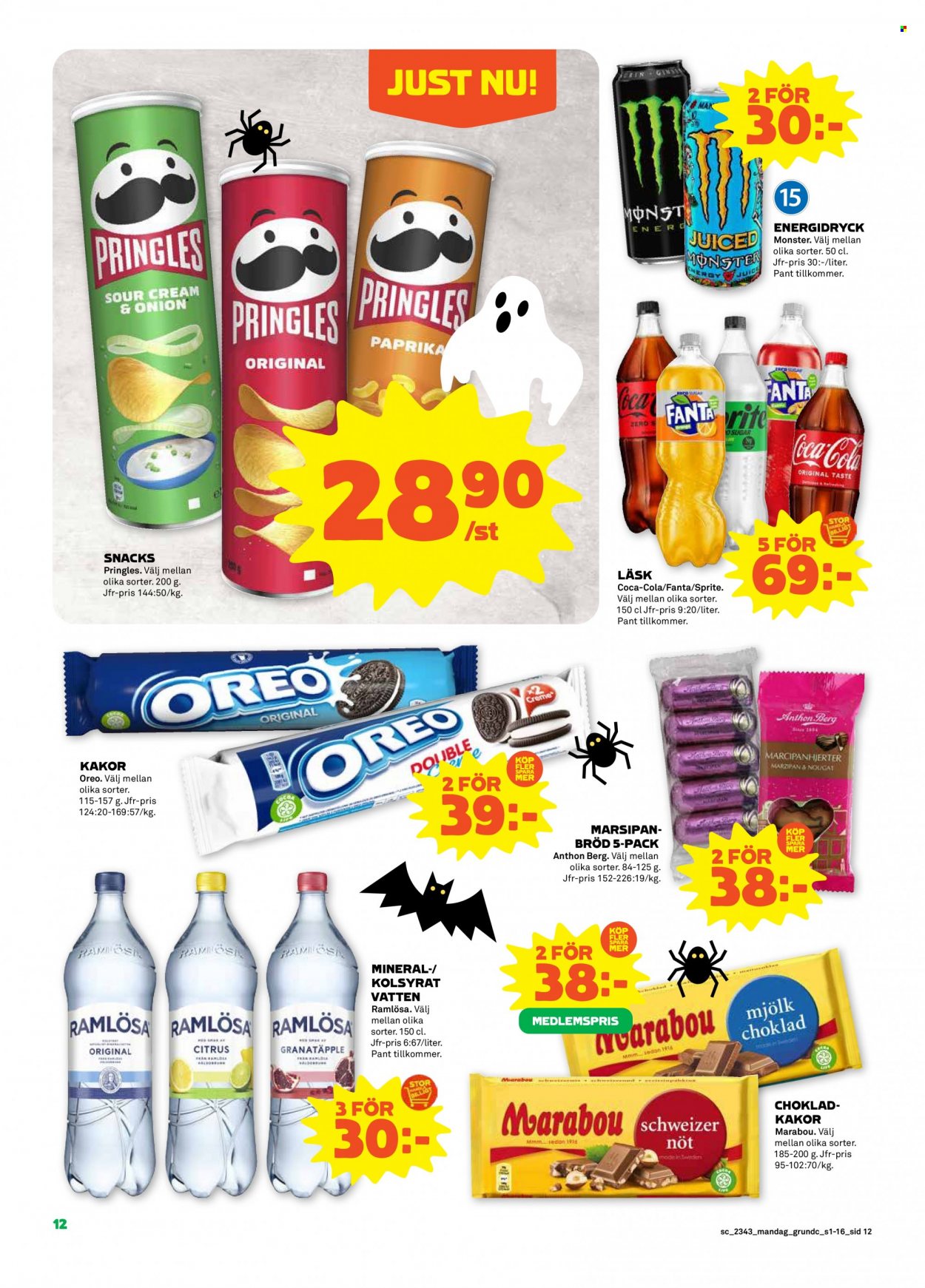 Coop reklamblad - 23/10 2023 - 29/10 2023. Sida 12