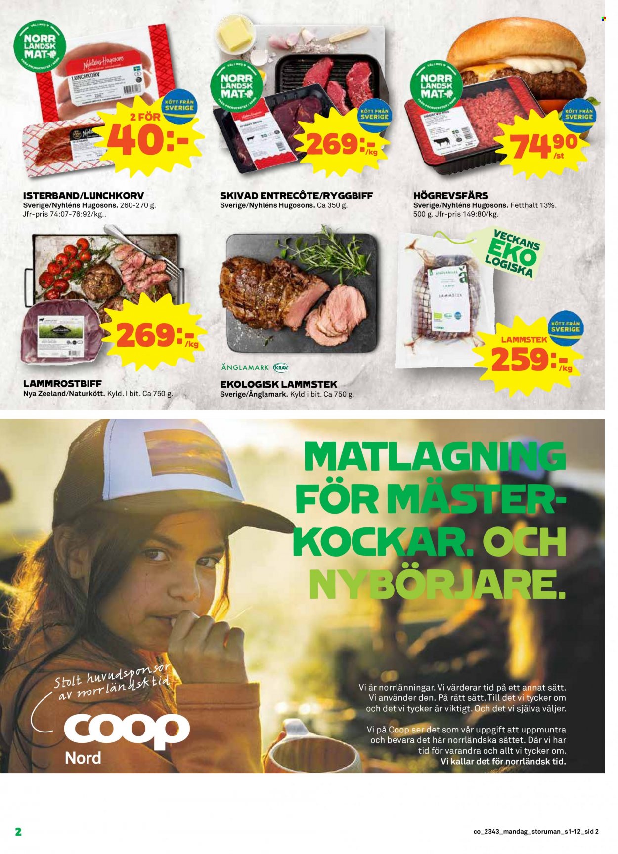 Coop reklamblad - 23/10 2023 - 29/10 2023. Sida 2