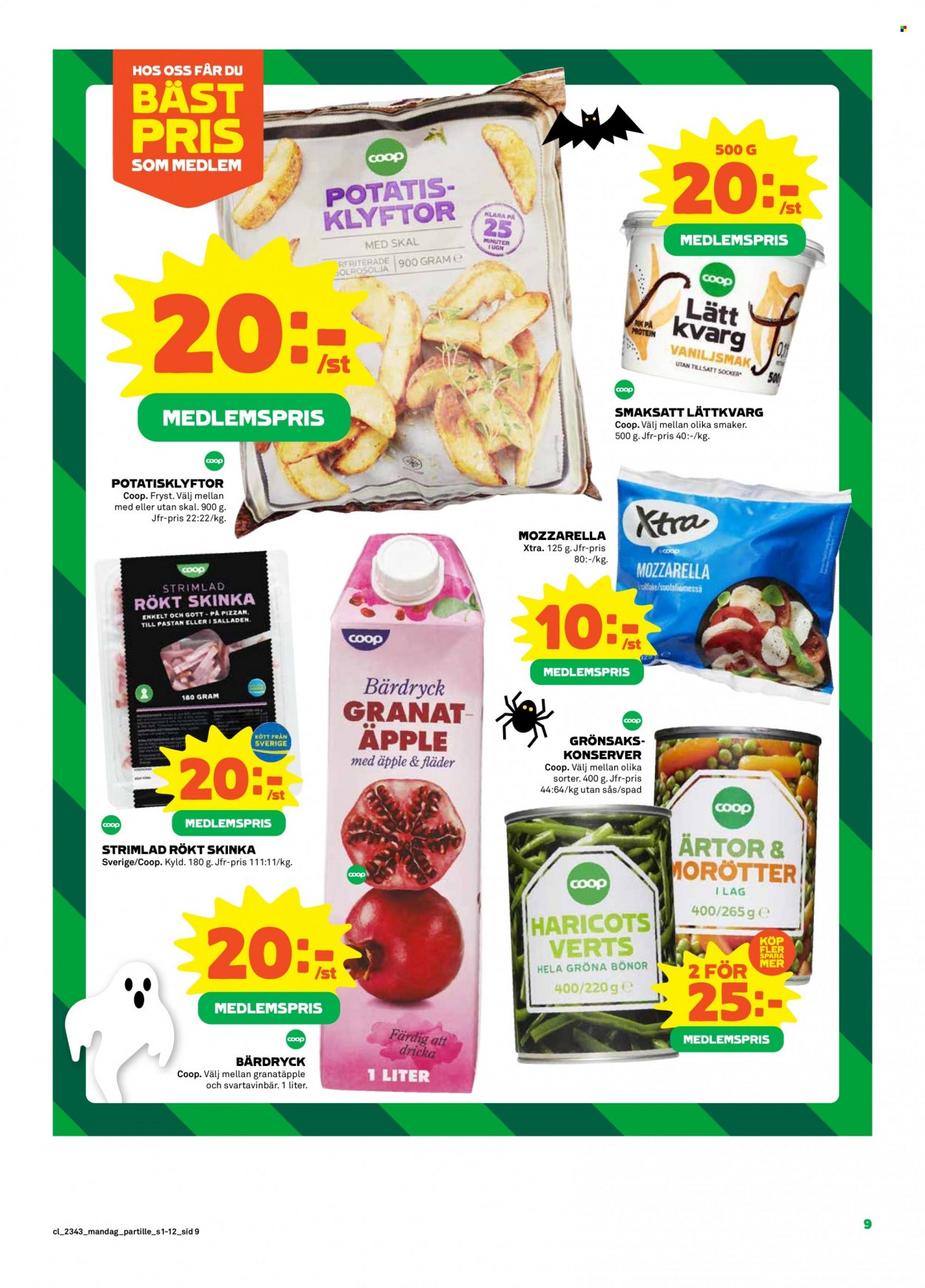 Coop reklamblad - 23/10 2023 - 29/10 2023. Sida 9