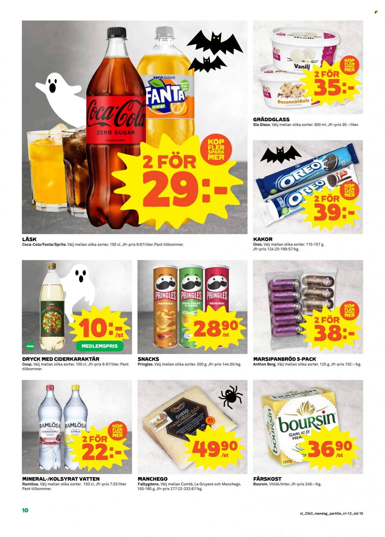 Coop reklamblad - 23/10 2023 - 29/10 2023. Sida 10