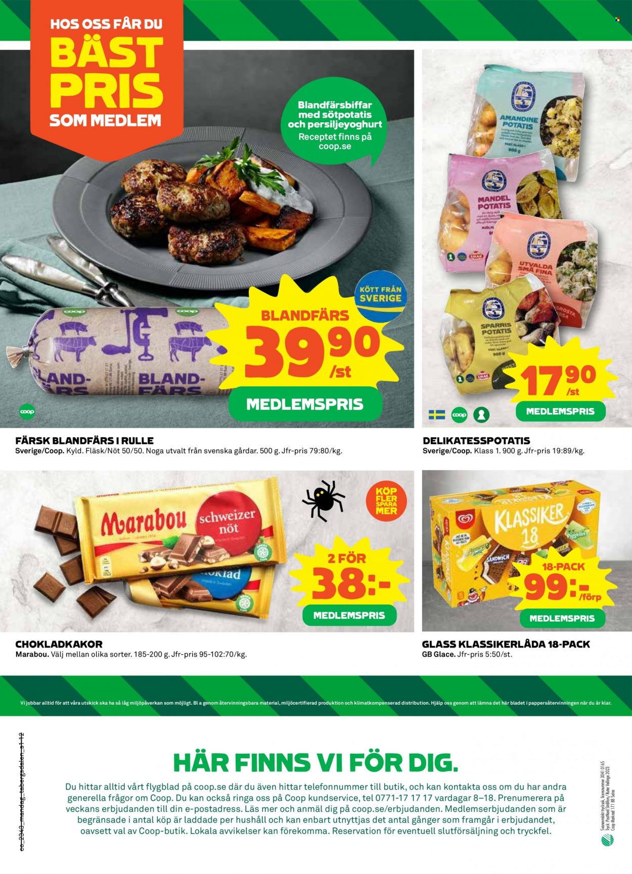 Coop reklamblad - 23/10 2023 - 29/10 2023. Sida 12