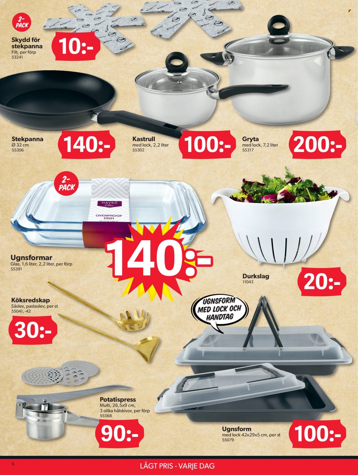 DollarStore reklamblad. Sida 6