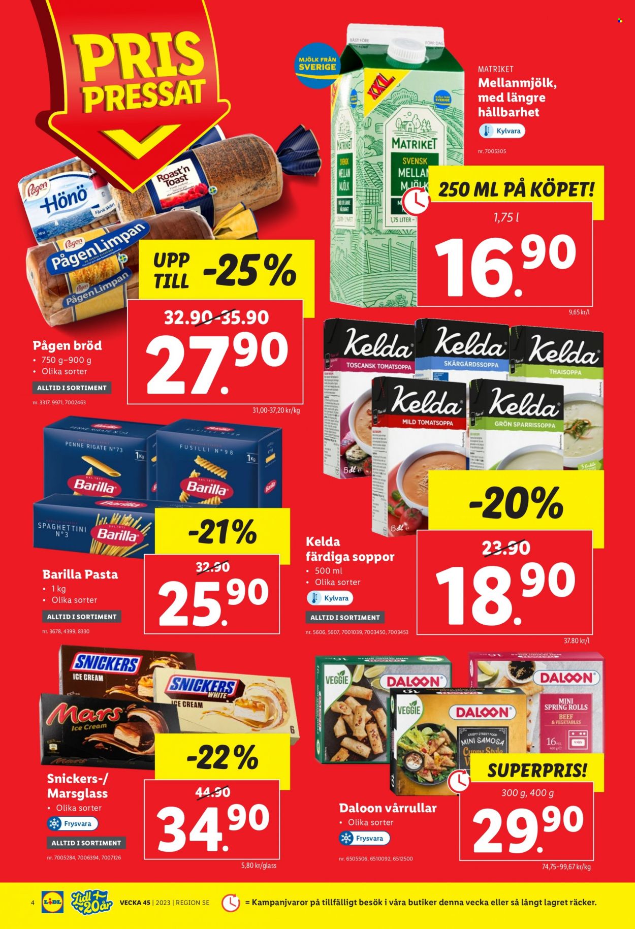 Lidl reklamblad - 6/11 2023 - 12/11 2023. Sida 4