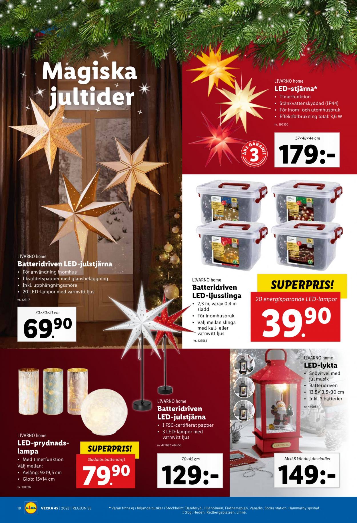 Lidl reklamblad - 6/11 2023 - 12/11 2023. Sida 24