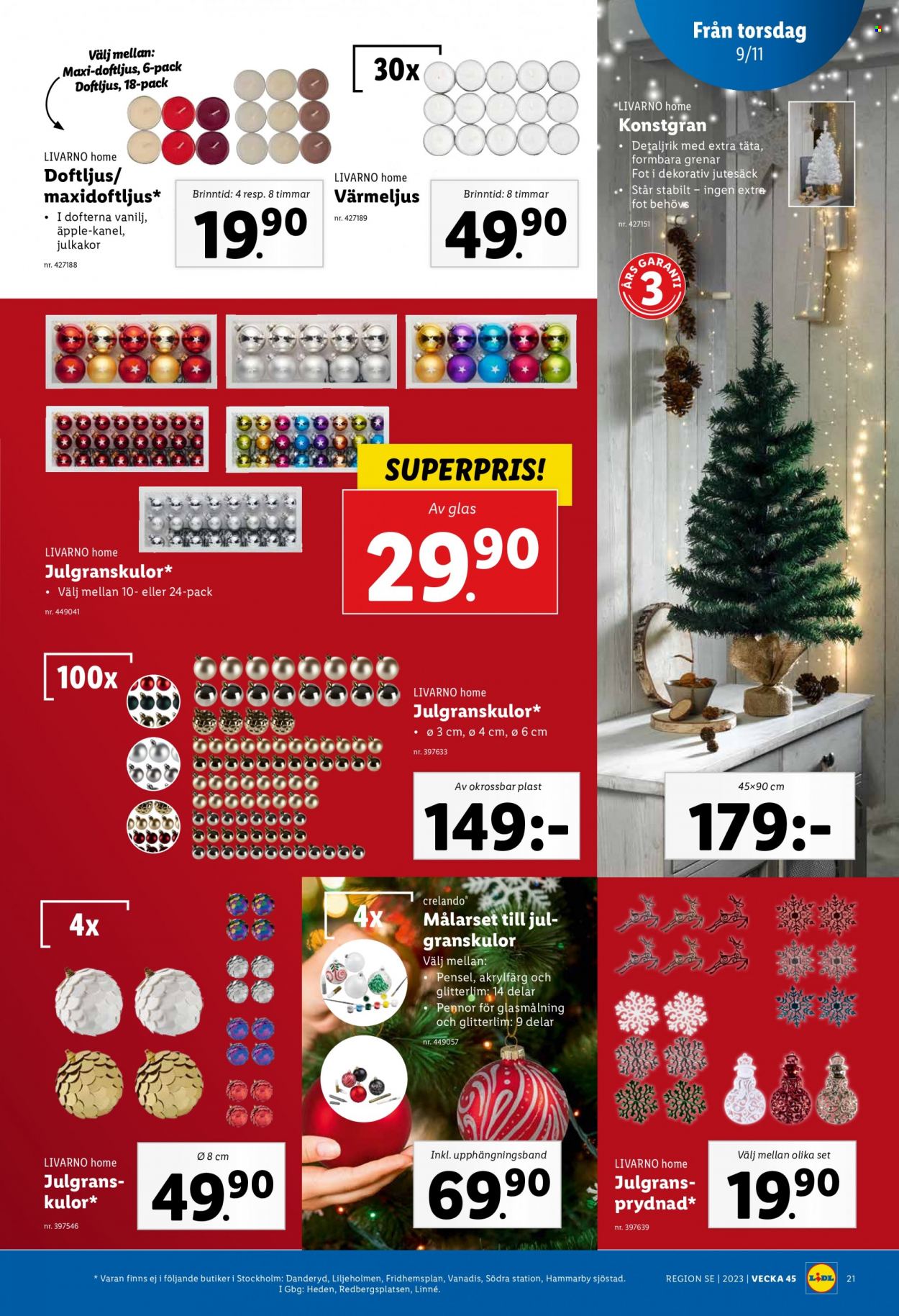 Lidl reklamblad - 6/11 2023 - 12/11 2023. Sida 27