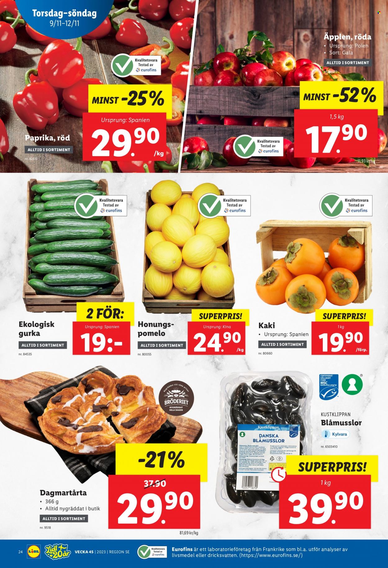 Lidl reklamblad - 6/11 2023 - 12/11 2023. Sida 30