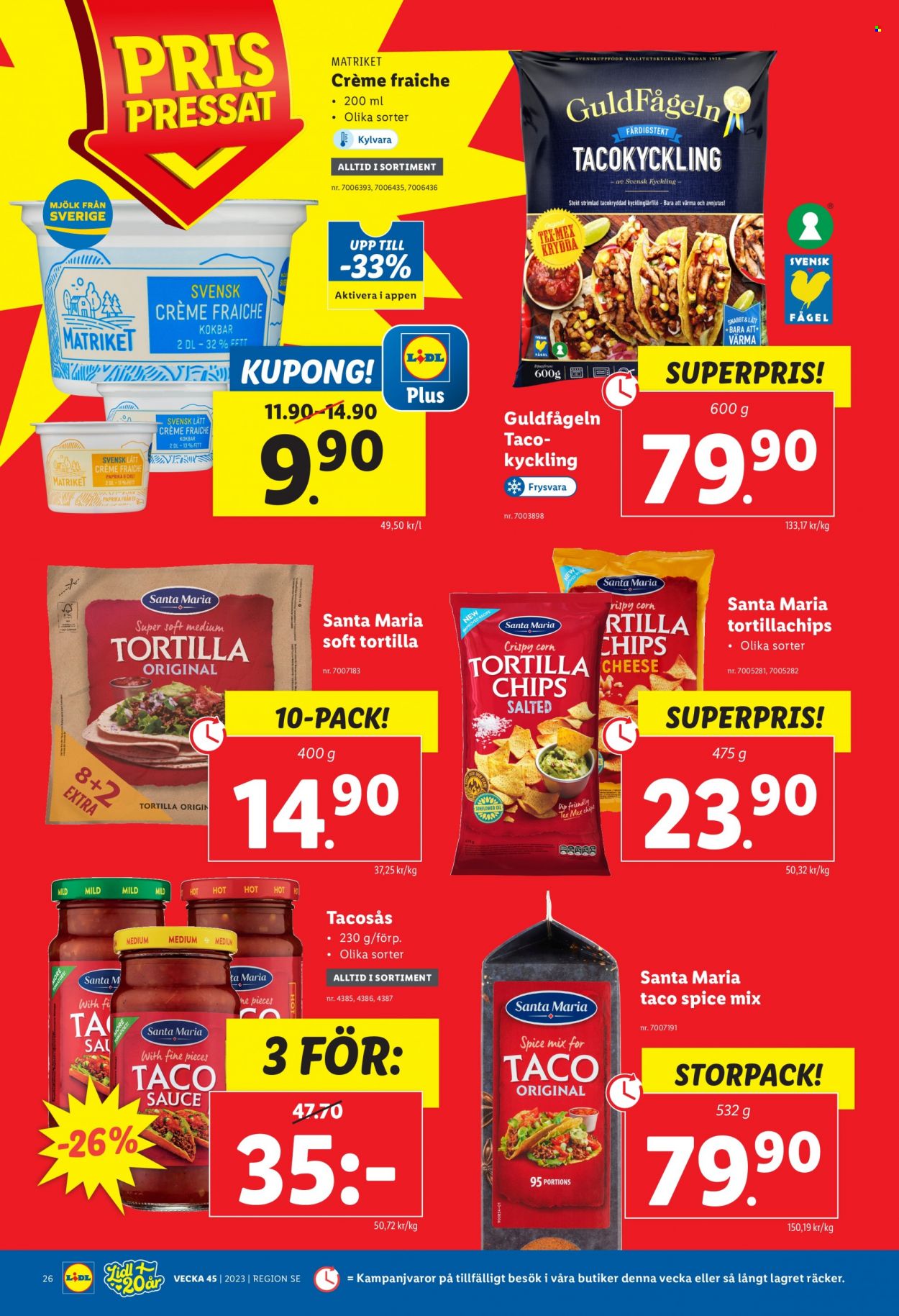 Lidl reklamblad - 6/11 2023 - 12/11 2023. Sida 32