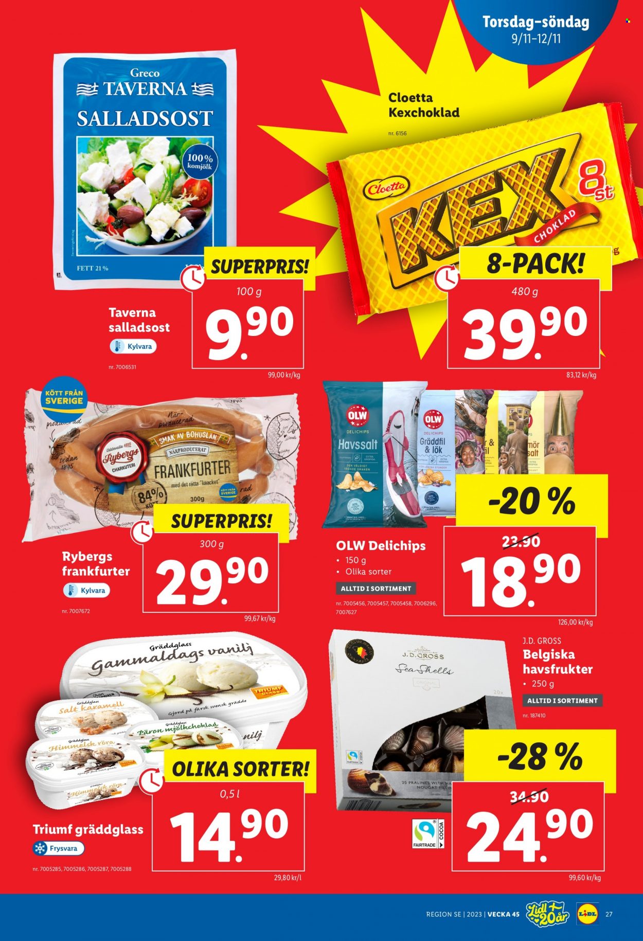 Lidl reklamblad - 6/11 2023 - 12/11 2023. Sida 33