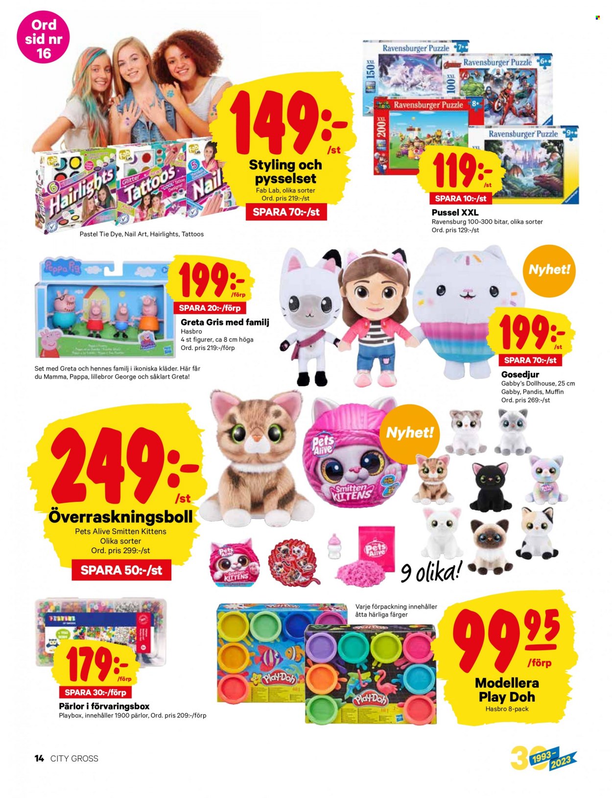 City Gross reklamblad - 23/10 2023 - 19/11 2023. Sida 14