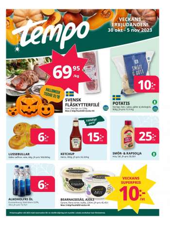 Tempo reklamblad - 30/10 2023 - 5/11 2023.