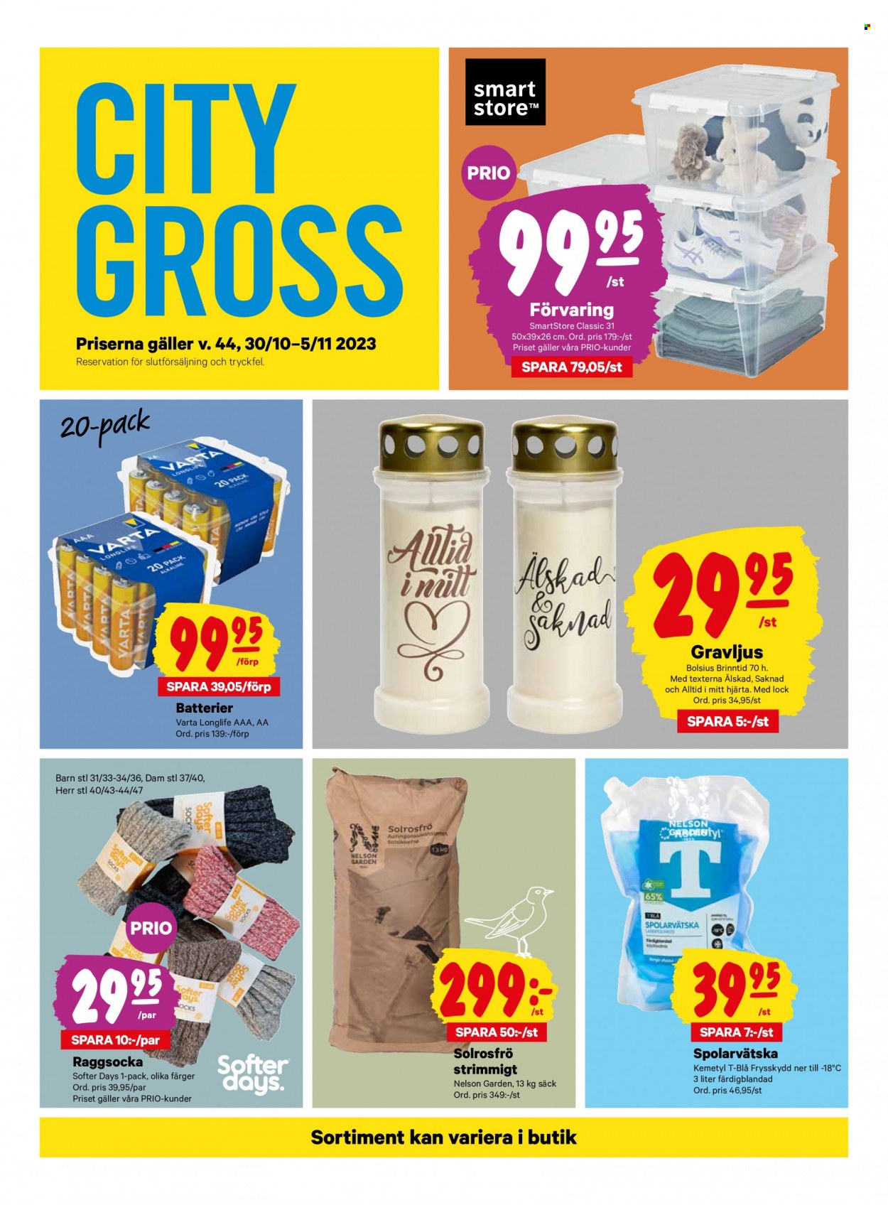 City Gross reklamblad - 30/10 2023 - 5/11 2023. Sida 13