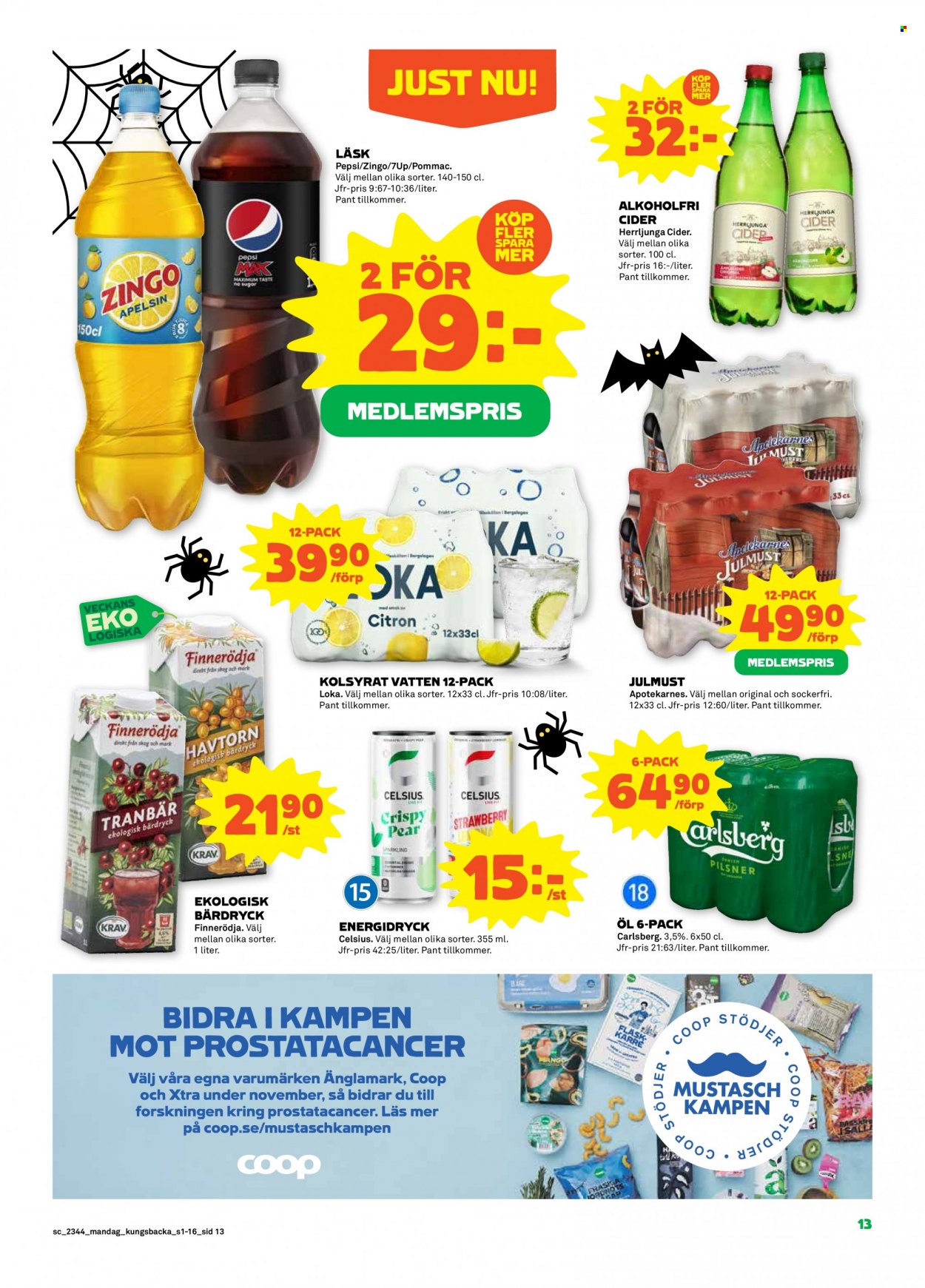Stora Coop reklamblad - 30/10 2023 - 5/11 2023. Sida 13