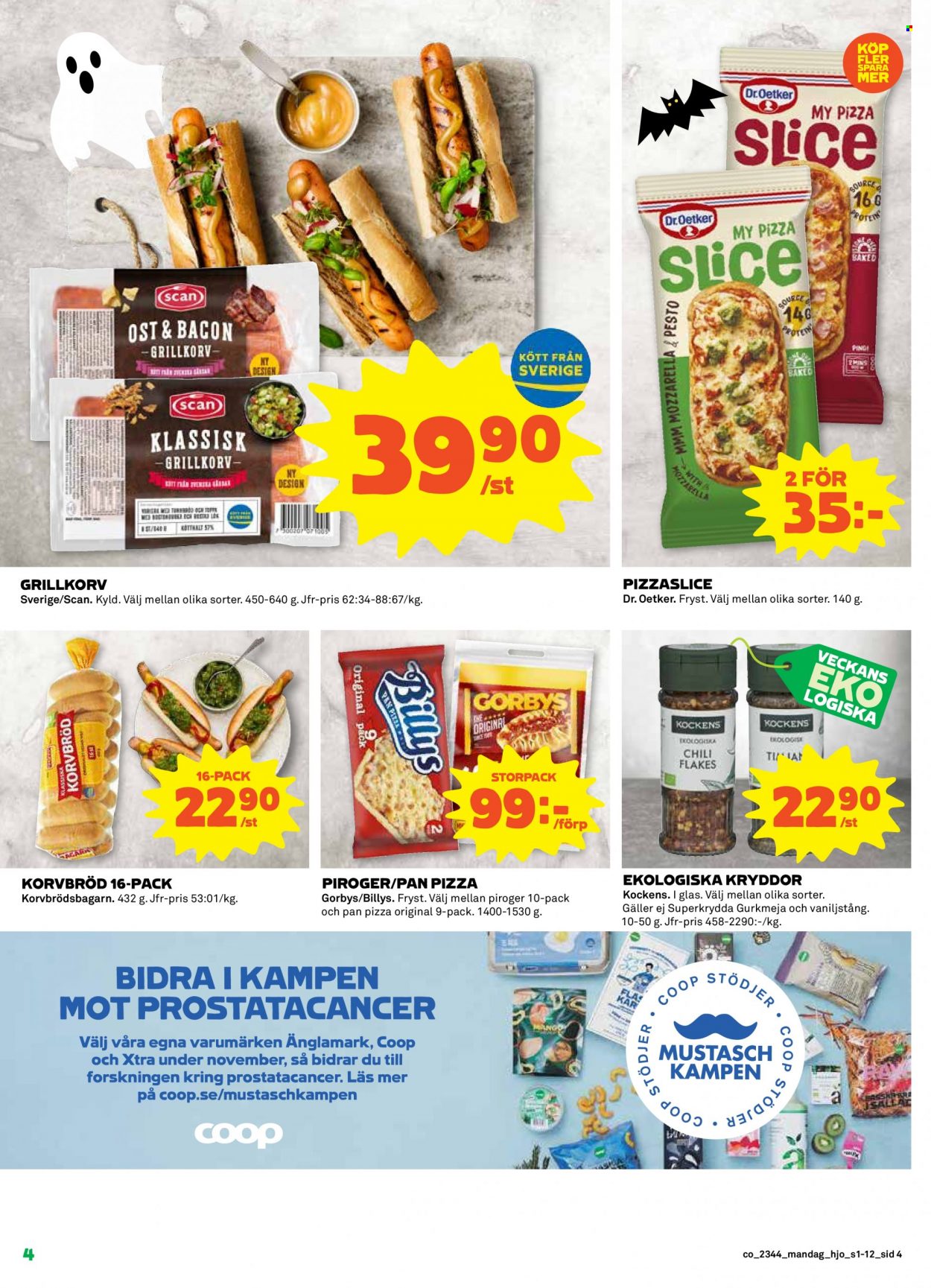 Coop reklamblad - 30/10 2023 - 5/11 2023. Sida 4