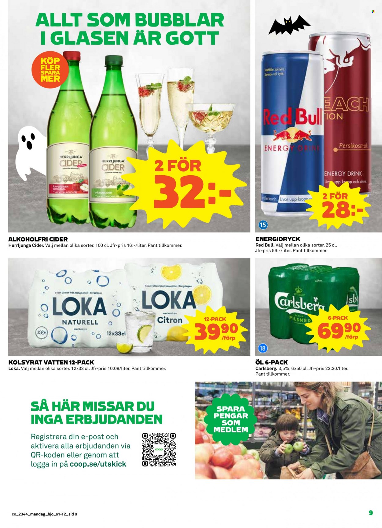 Coop reklamblad - 30/10 2023 - 5/11 2023. Sida 9