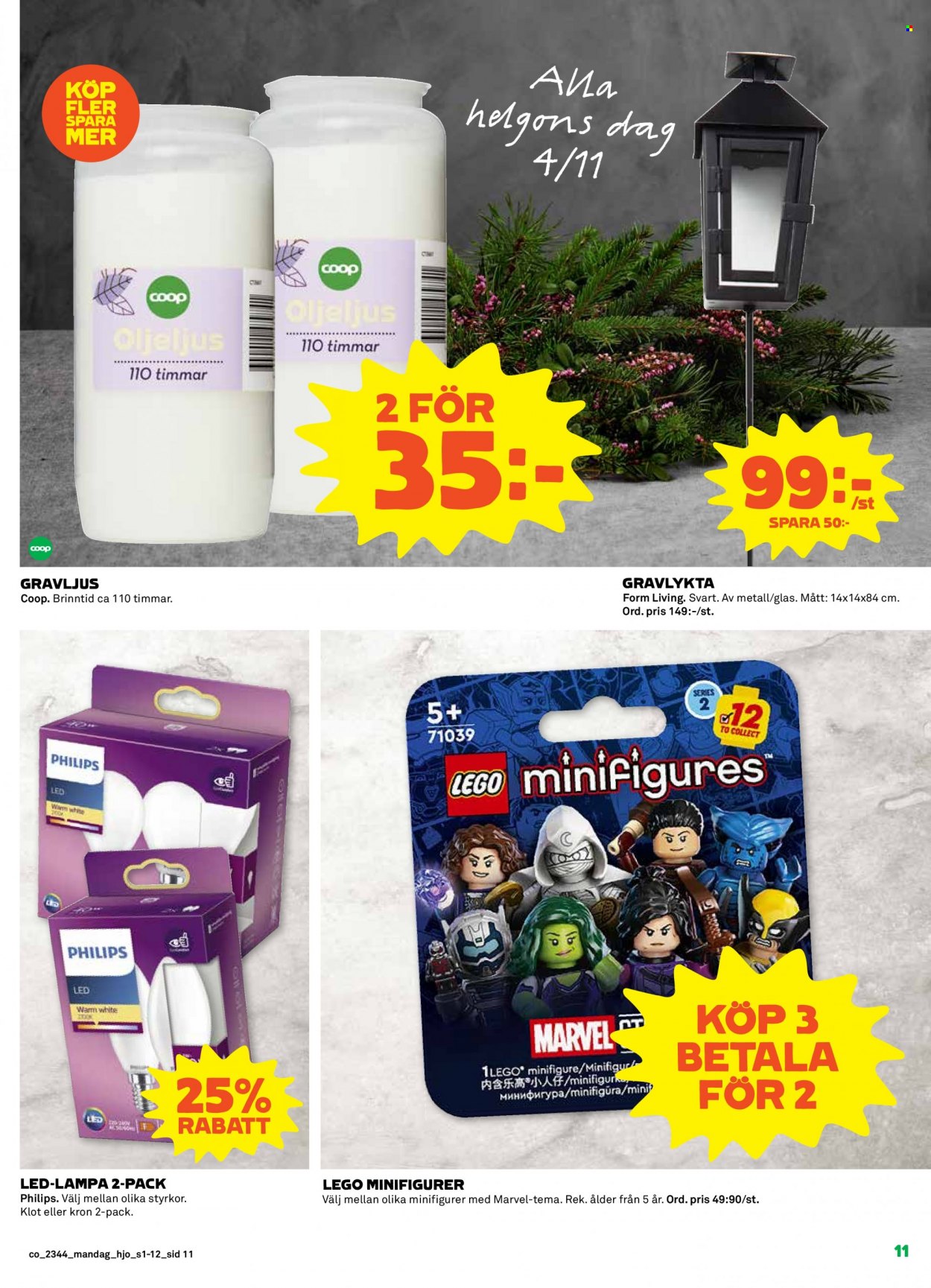 Coop reklamblad - 30/10 2023 - 5/11 2023. Sida 11