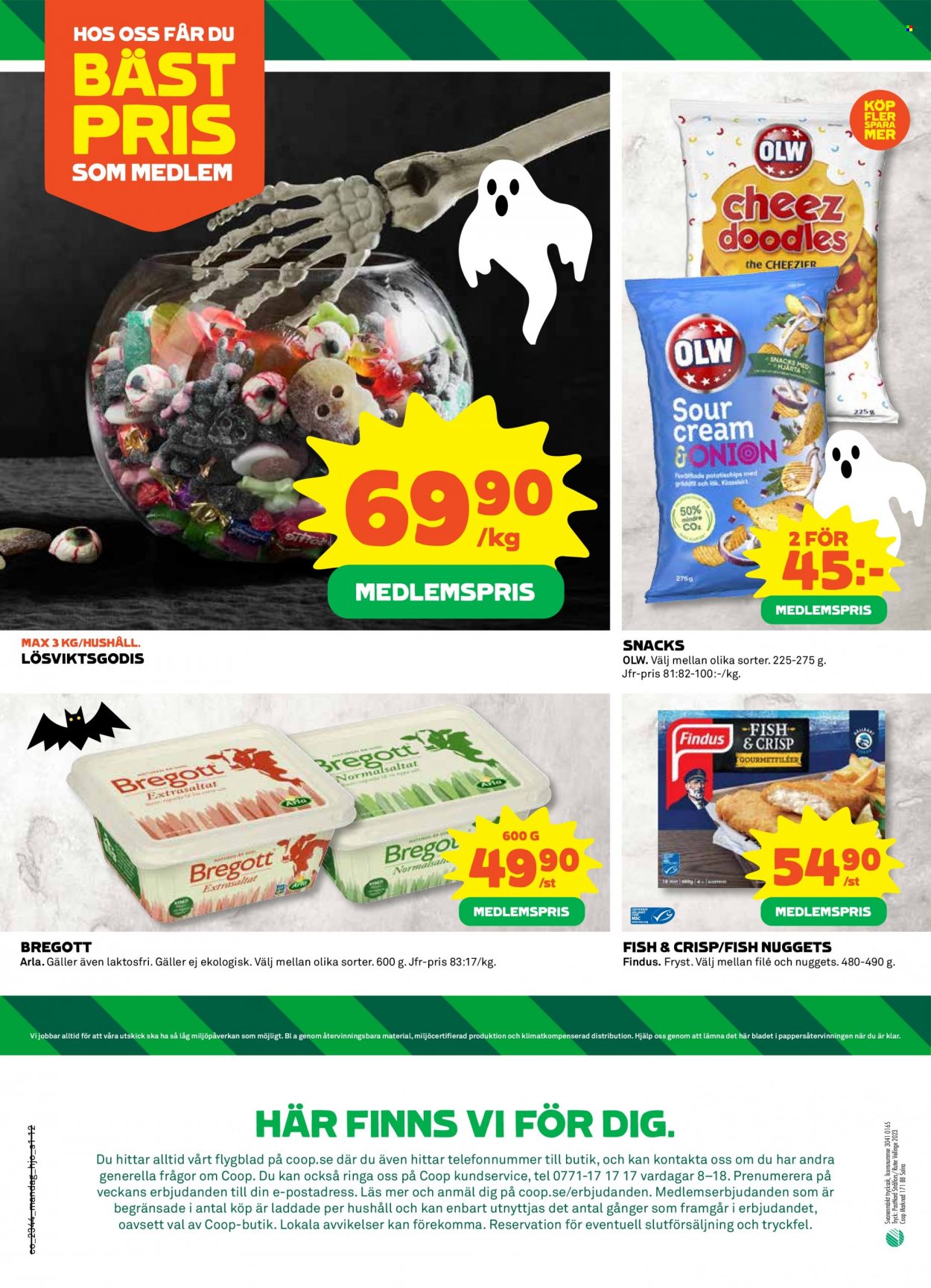 Coop reklamblad - 30/10 2023 - 5/11 2023. Sida 12