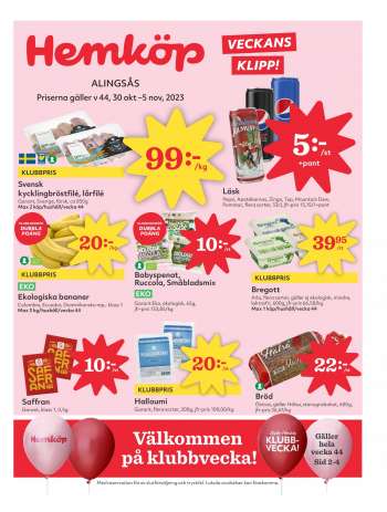 Hemköp reklamblad - 30/10 2023 - 5/11 2023.