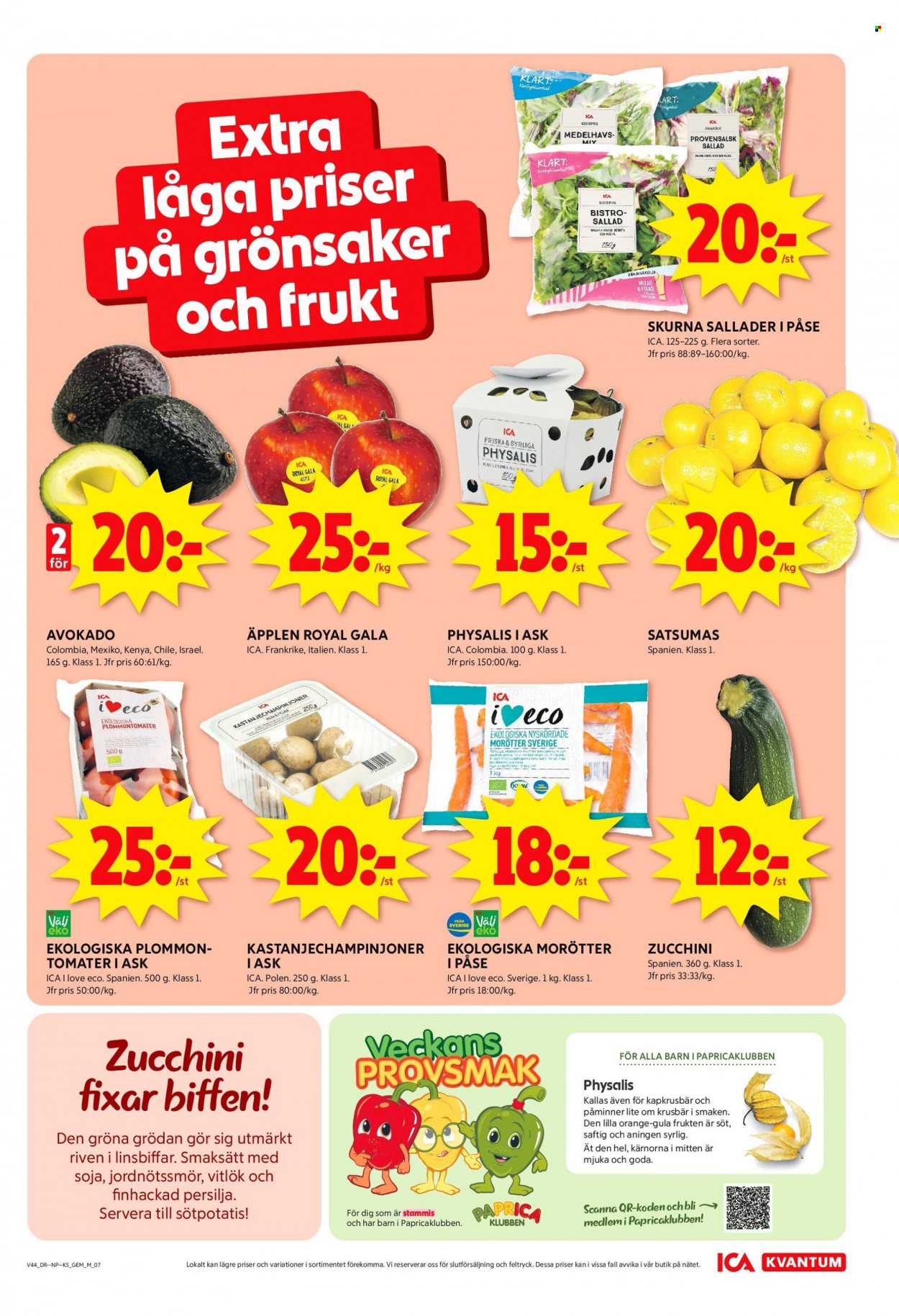 ICA reklamblad - 30/10 2023 - 5/11 2023. Sida 7