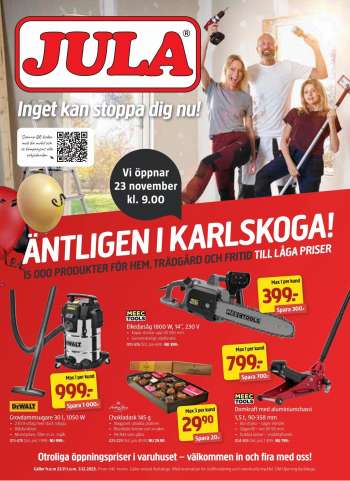 Jula reklamblad - 23/11 2023 - 3/12 2023.