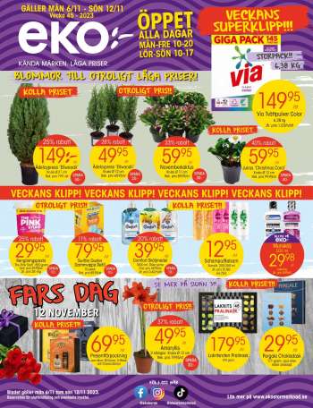 EKO reklamblad - 6/11 2023 - 12/11 2023.
