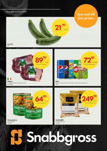 Axfood Snabbgross reklamblad - 6/11 2023 - 19/11 2023.