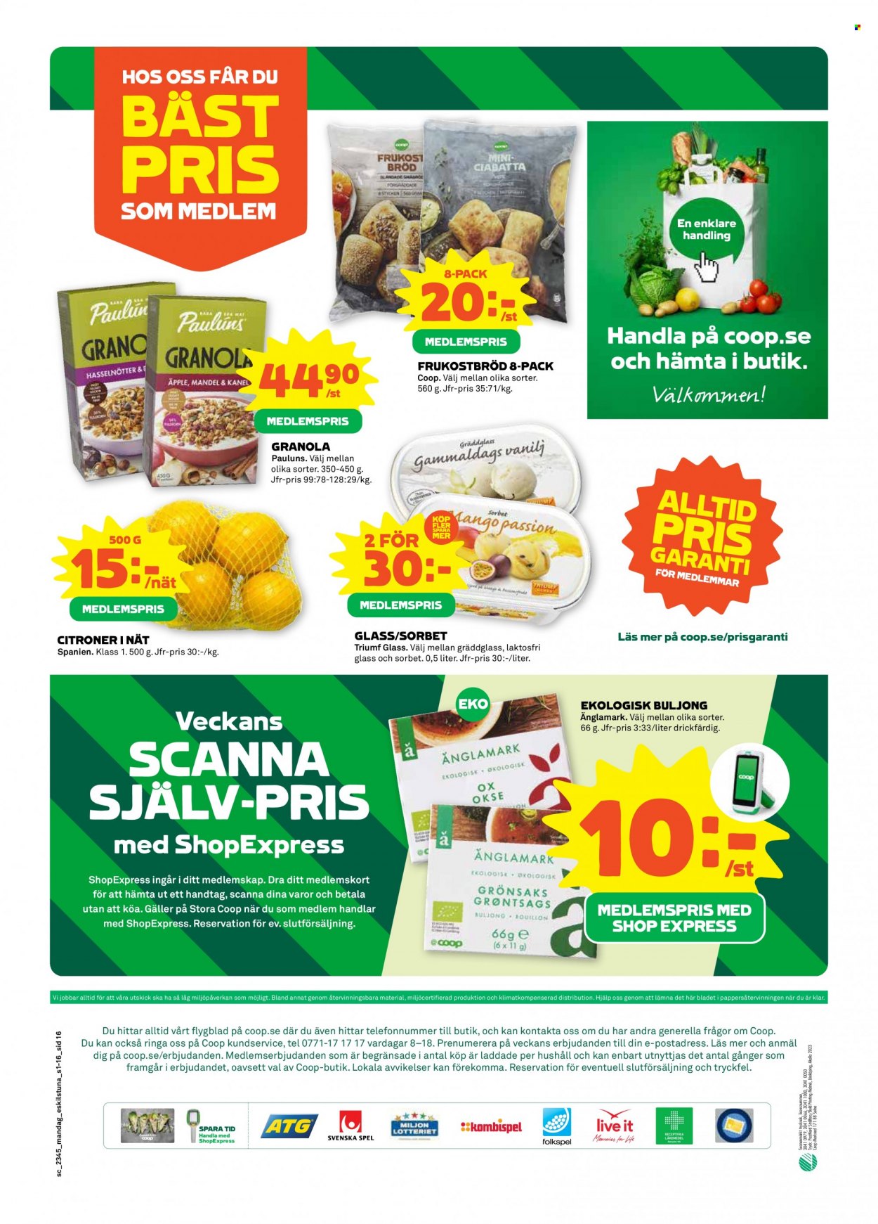Stora Coop reklamblad - 6/11 2023 - 12/11 2023. Sida 16