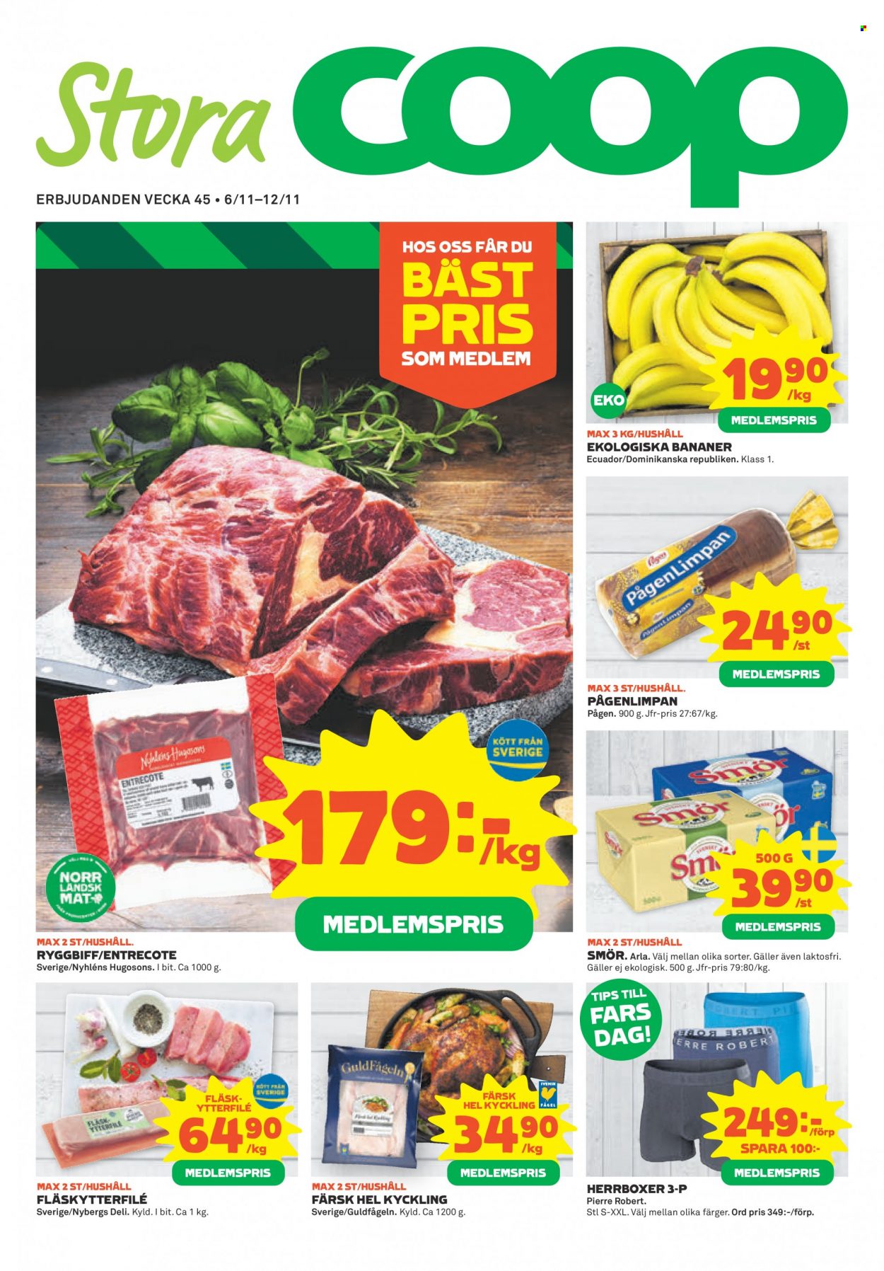 Stora Coop reklamblad - 6/11 2023 - 12/11 2023. Sida 1