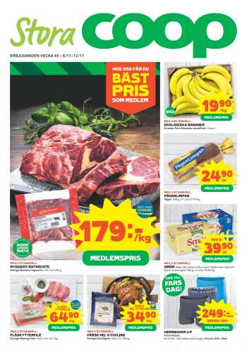 Stora Coop reklamblad - 6/11 2023 - 12/11 2023.