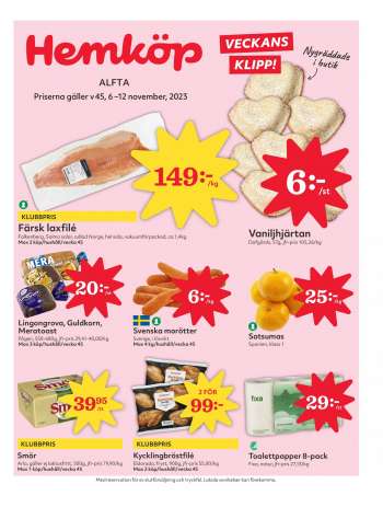 Hemköp reklamblad - 6/11 2023 - 12/11 2023.