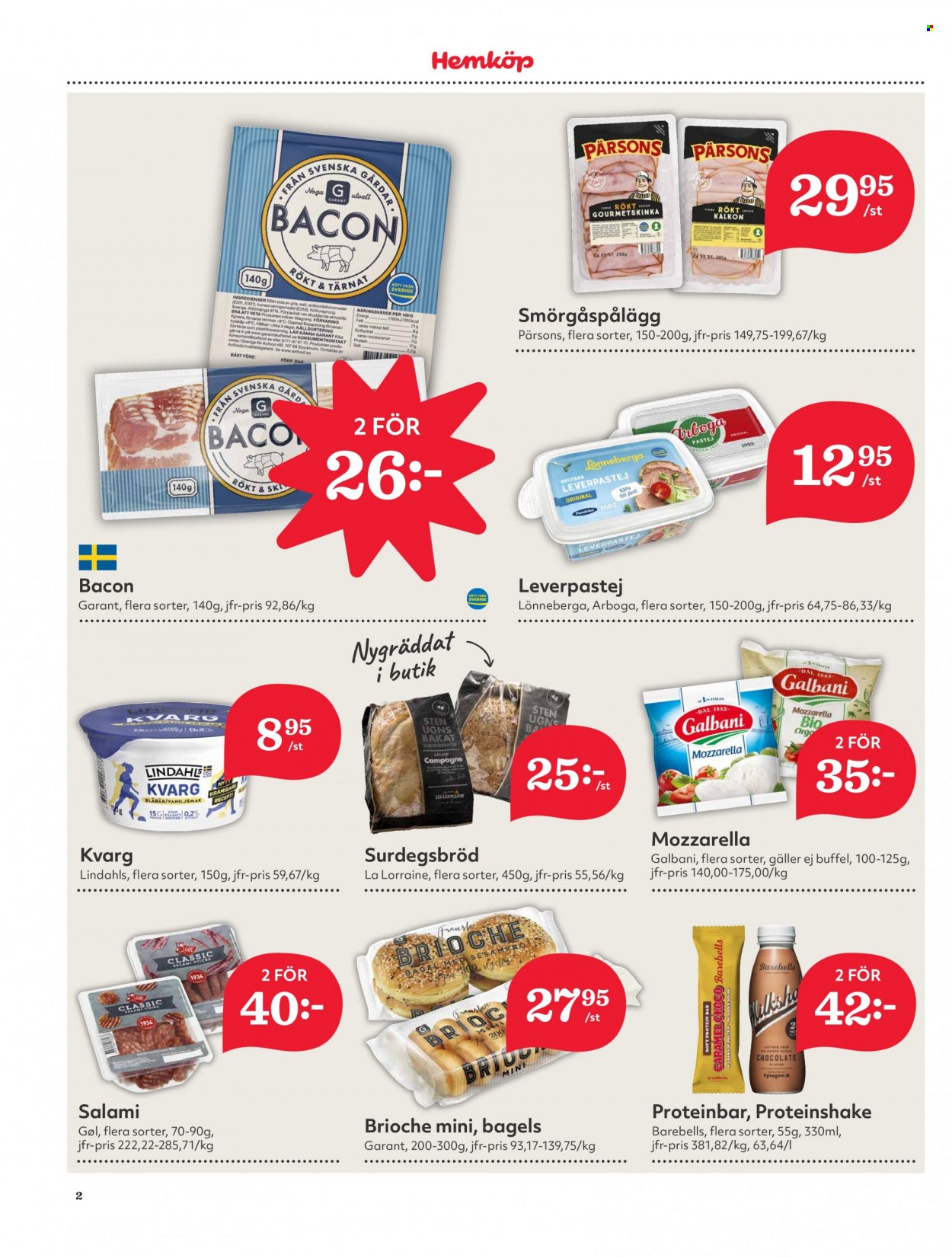 Hemköp reklamblad - 6/11 2023 - 12/11 2023. Sida 2