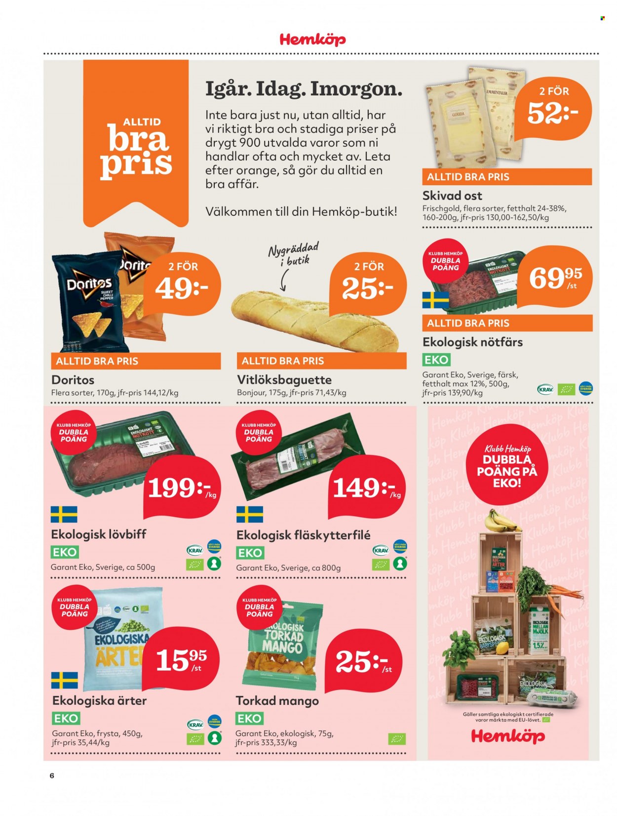 Hemköp reklamblad - 6/11 2023 - 12/11 2023. Sida 6