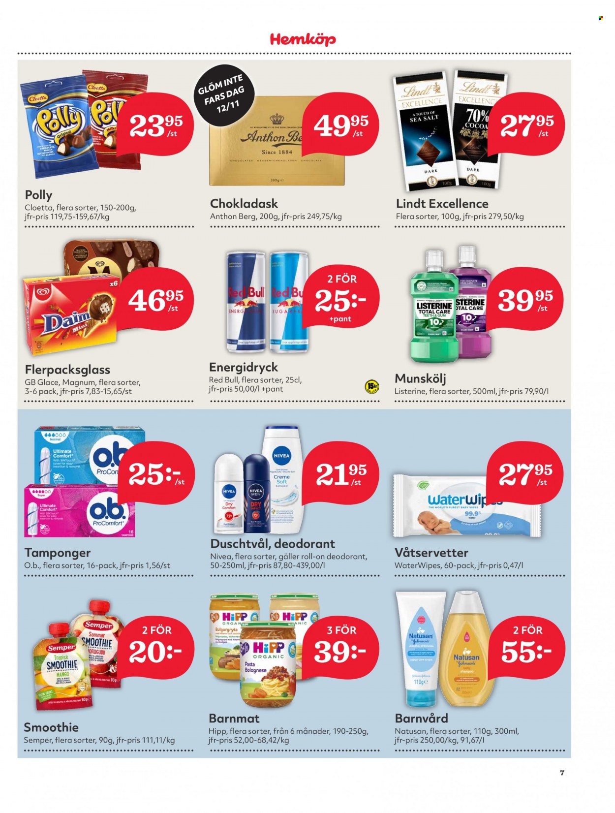 Hemköp reklamblad - 6/11 2023 - 12/11 2023. Sida 7