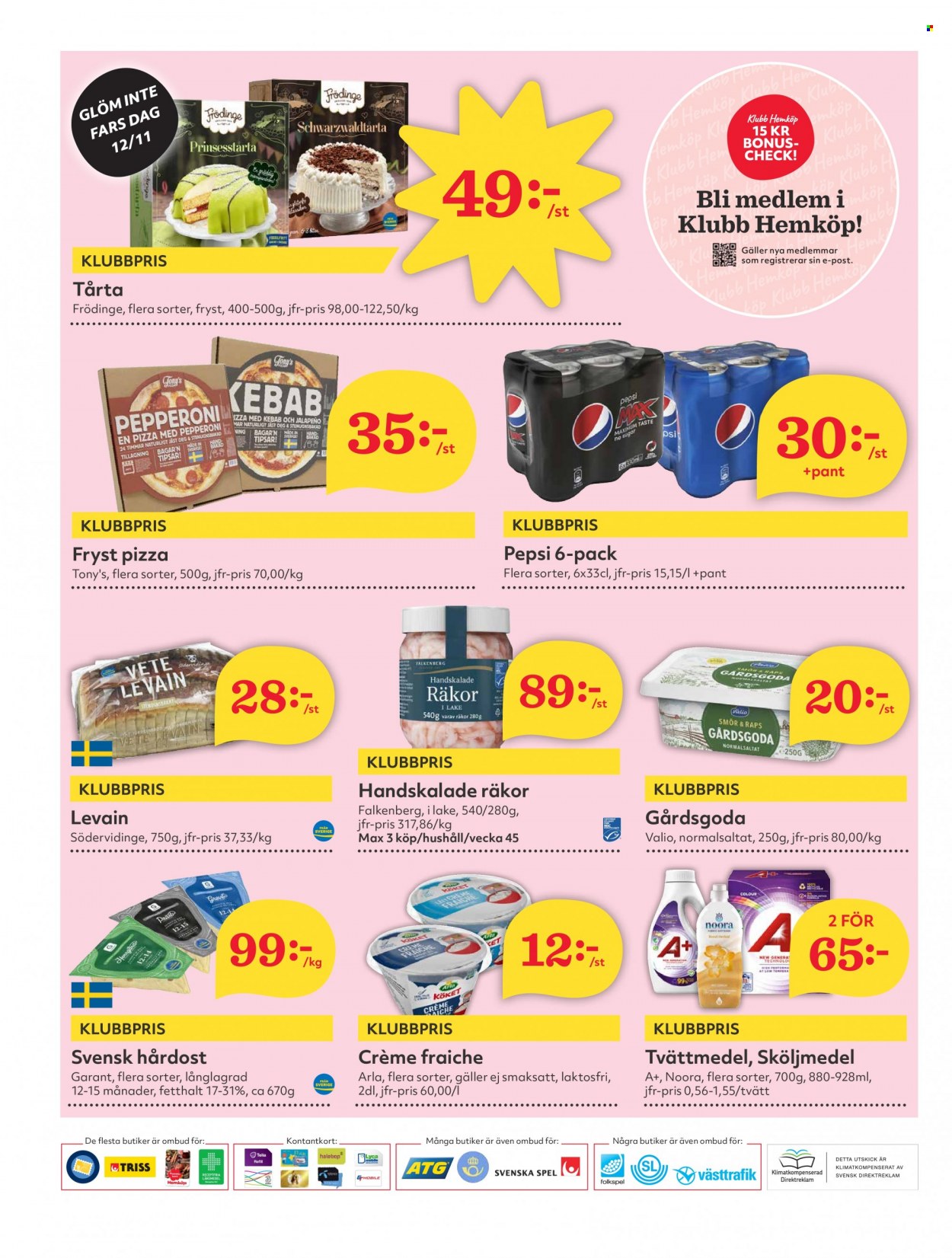 Hemköp reklamblad - 6/11 2023 - 12/11 2023. Sida 8