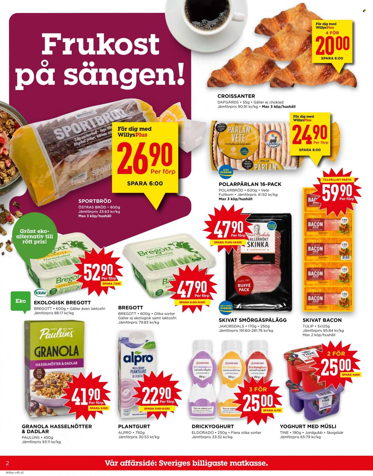 Willys reklamblad - 6/11 2023 - 12/11 2023. Sida 2