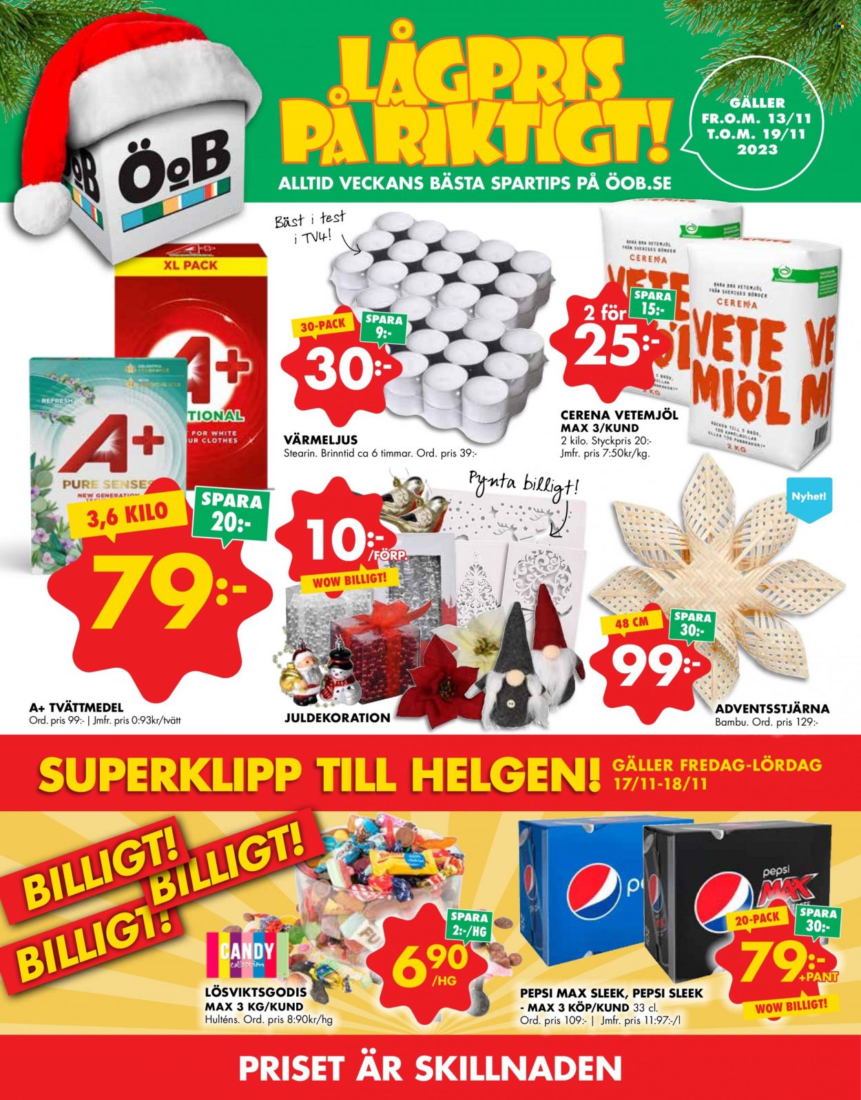 ÖoB reklamblad - 13/11 2023 - 19/11 2023. Sida 1