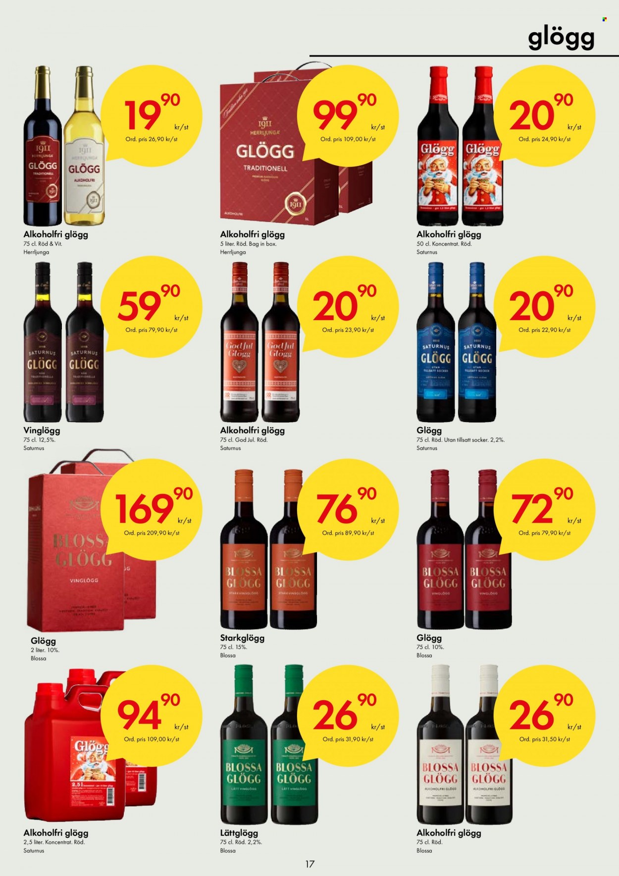 Snabbgross reklamblad - 13/11 2023 - 26/12 2023. Sida 17