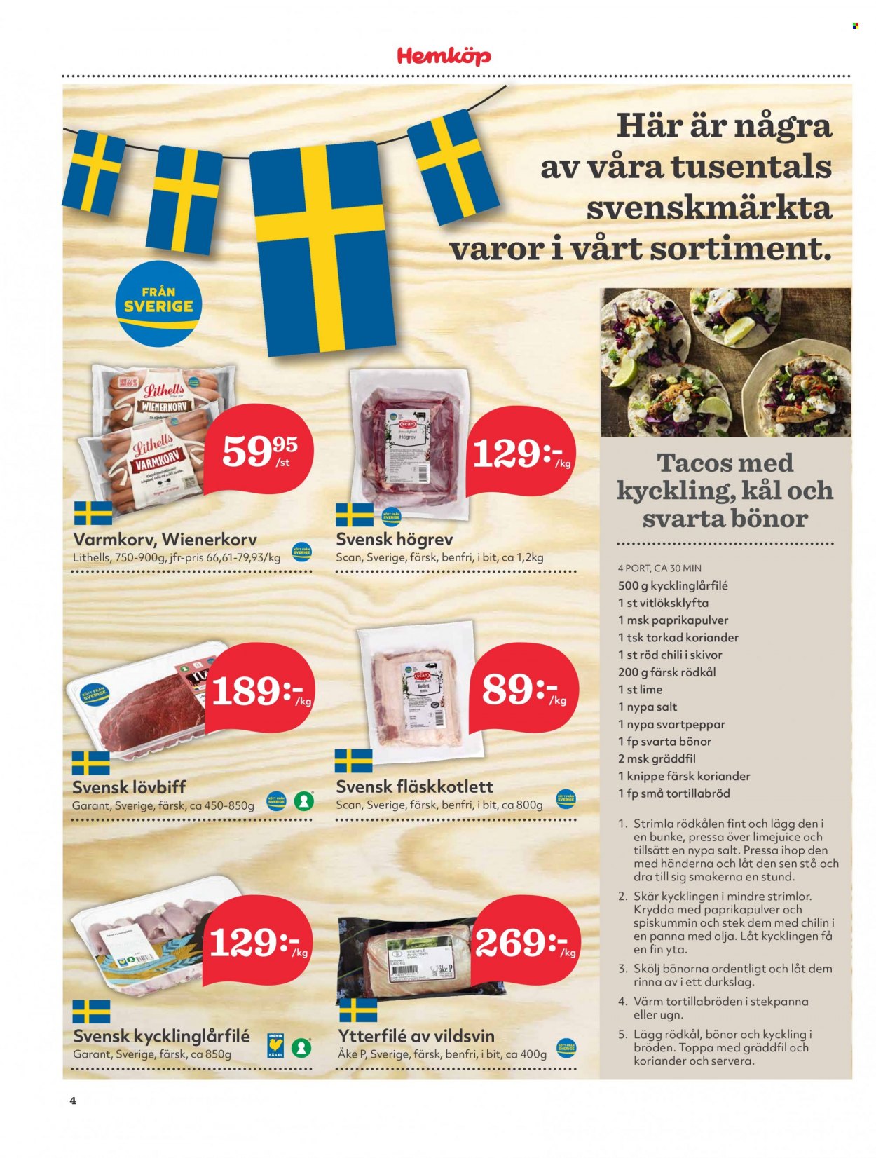 Hemköp reklamblad - 13/11 2023 - 19/11 2023. Sida 4
