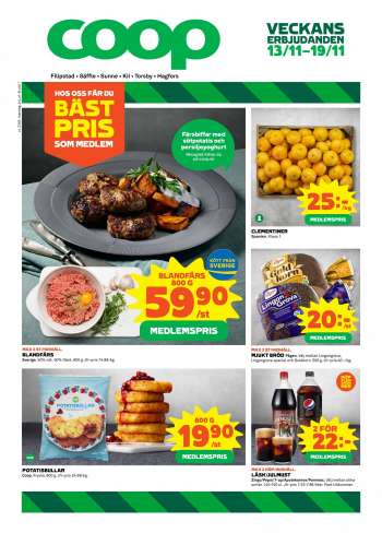 Coop reklamblad - 13/11 2023 - 19/11 2023.