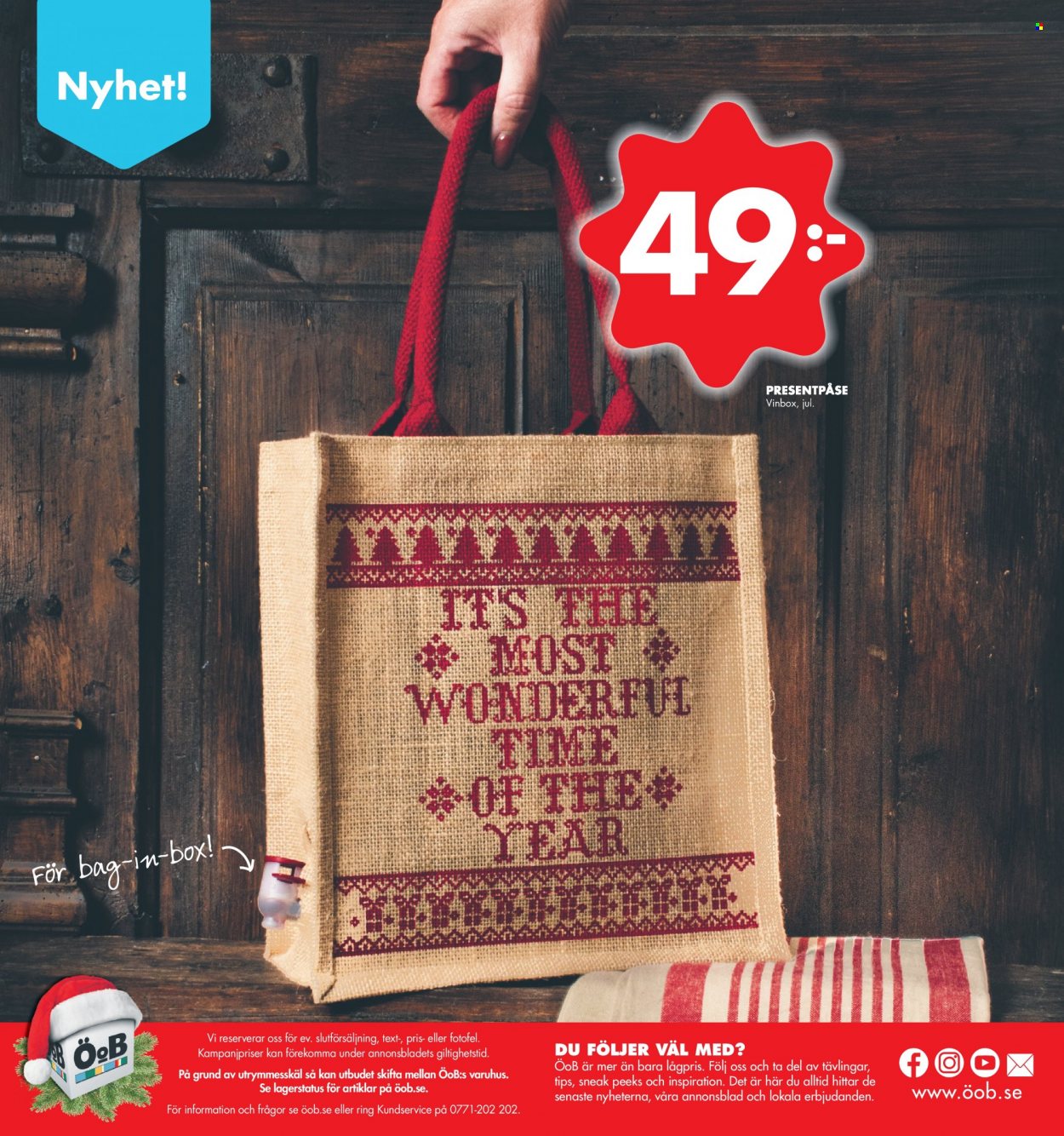 ÖoB reklamblad - 16/11 2023 - 3/12 2023. Sida 40