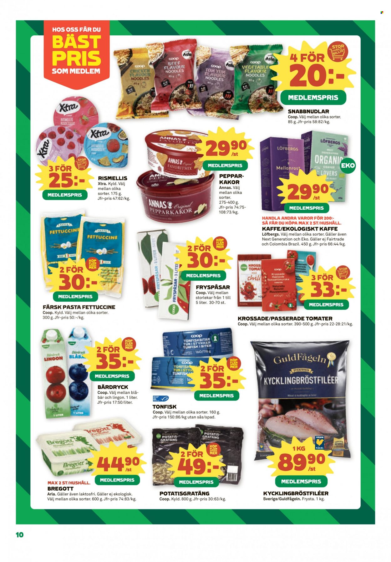 Coop reklamblad - 20/11 2023 - 26/11 2023. Sida 10