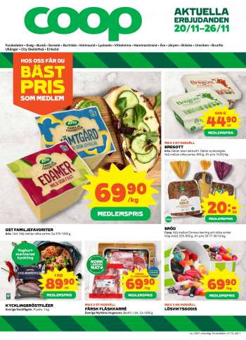 Coop reklamblad - 20/11 2023 - 26/11 2023.