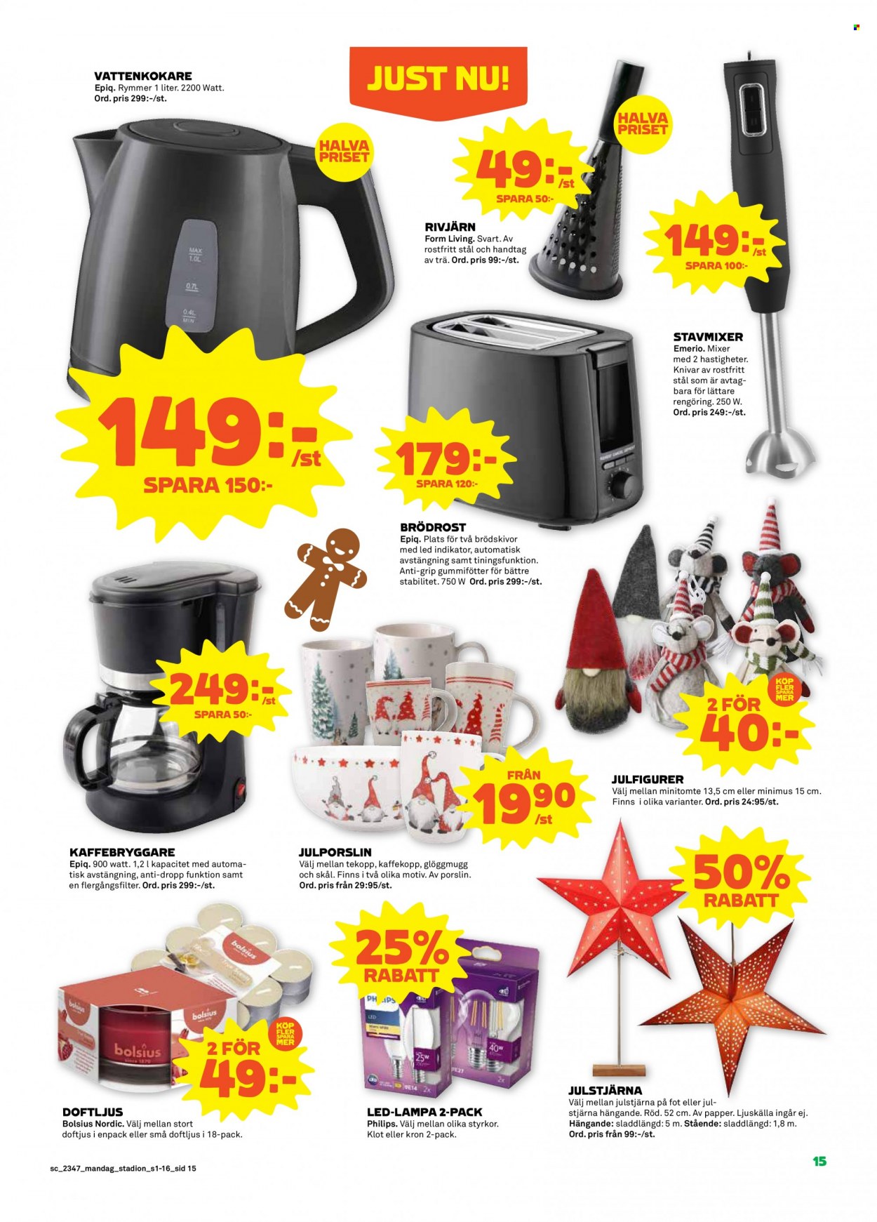 Coop reklamblad - 20/11 2023 - 26/11 2023. Sida 15