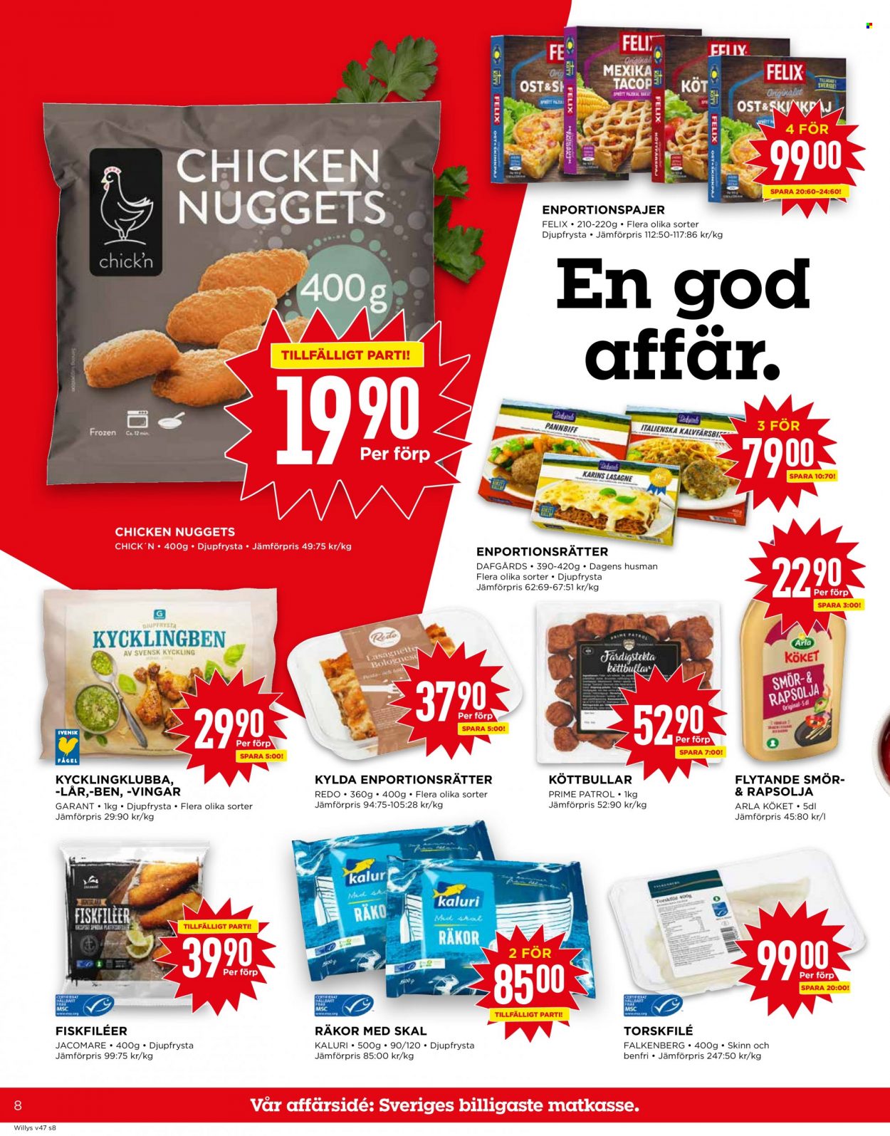 Willys reklamblad - 20/11 2023 - 26/11 2023. Sida 8