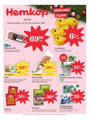 Hemköp reklamblad - 20/11 2023 - 26/11 2023.