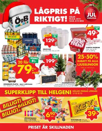 ÖoB reklamblad - 27/11 2023 - 3/12 2023.