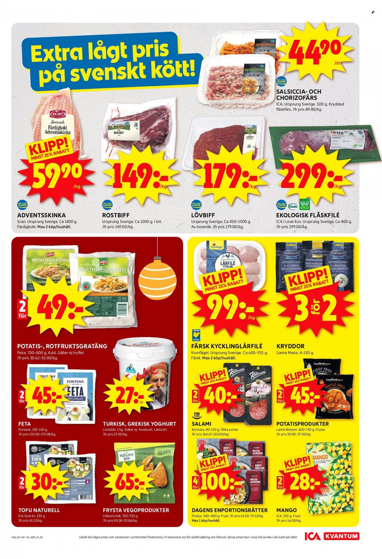 ICA reklamblad - 27/11 2023 - 3/12 2023. Sida 5