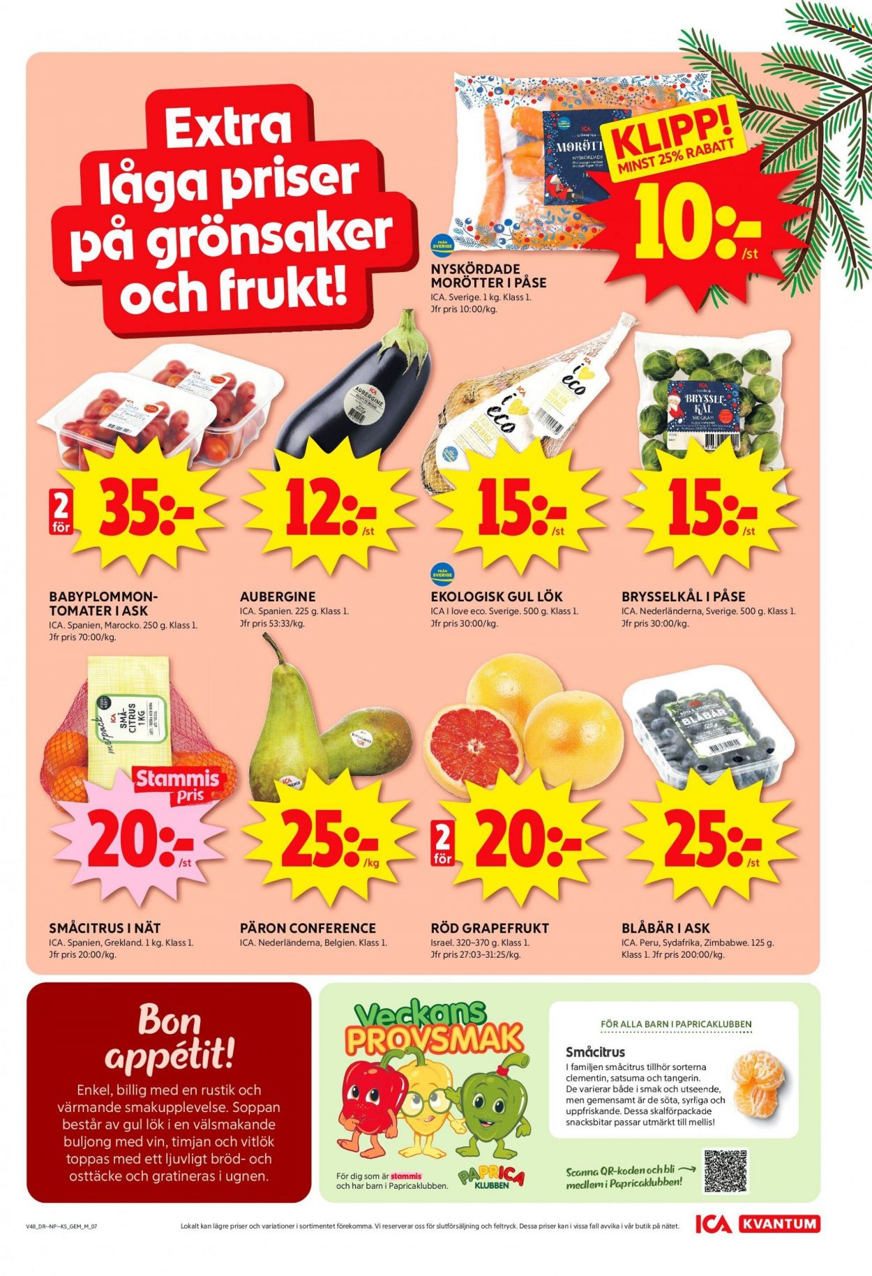 ICA reklamblad - 27/11 2023 - 3/12 2023. Sida 7